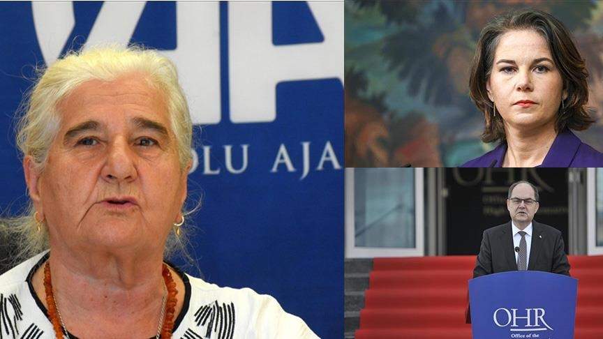 Munira Subašić pisala Baerbock: Schmidt mora raditi po međunarodnom pravu i zakonima